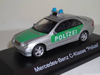 Mercedes C Polizei Deutschlang - Schuco 1:43